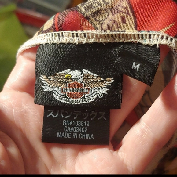 Vintage Harley Davidson sheer slip dress or nightgown - Picture 5 of 6